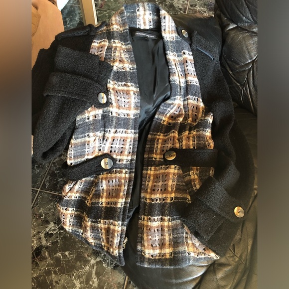 NANETTE LEPORE NWOT WOMEN’S BLAZER WITH FRONT ZIPPER/ 2 FRONT POCKETS SIZE 6 - Picture 11 of 13